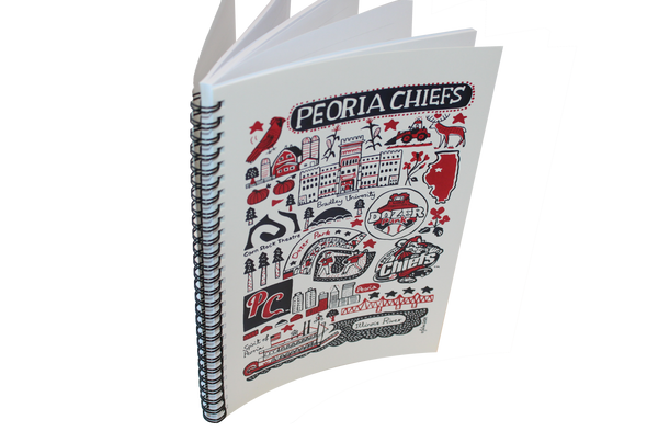 Peoria Chiefs Julia Gash Notebook
