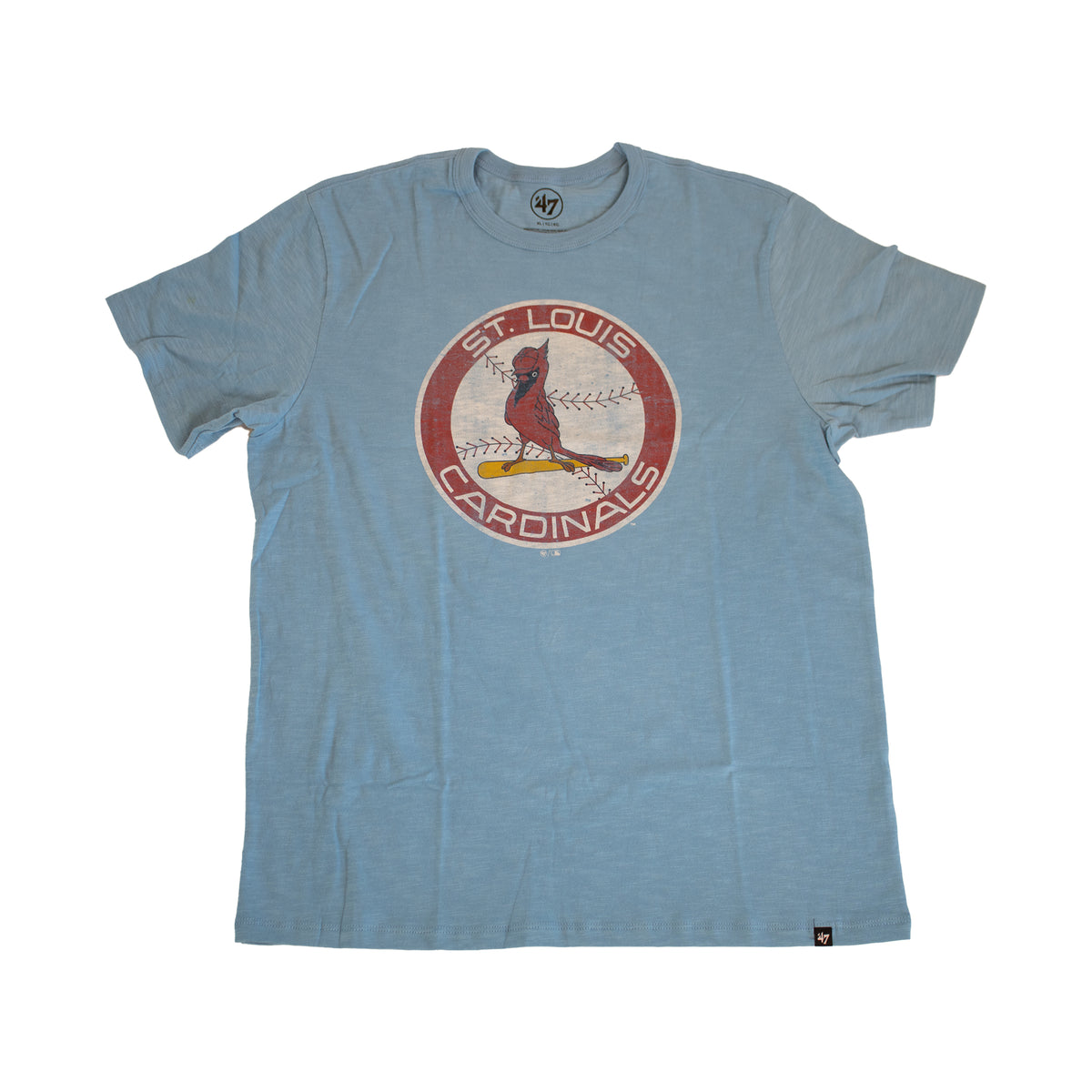 St. Louis Cardinals Baby Blue Carolina Tshirt Peoria Chiefs Official