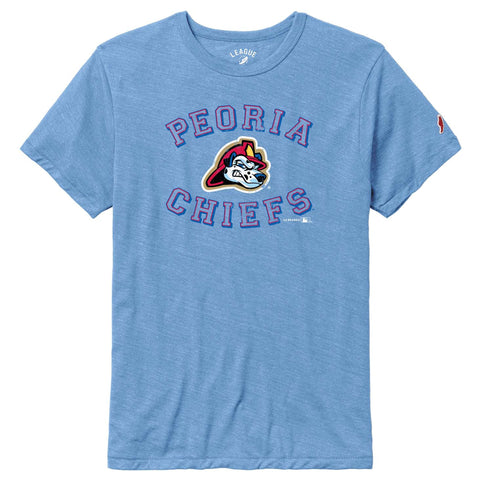 Peoria Chiefs Victory Falls Tee Powder Blue