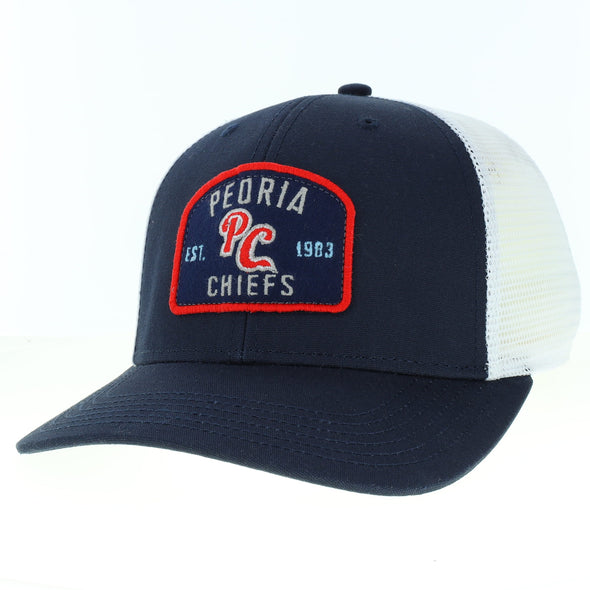 Peoria Chiefs Navy Mid-Pro Snapback