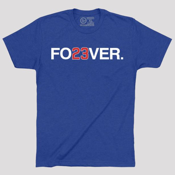 PREORDER Ryne Sandberg FOREVER 23 Tribute T-Shirt - 100% of proceeds donated towards prostate cancer research