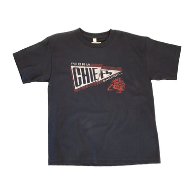 Youth Peoria Chiefs Navy T-Shirt
