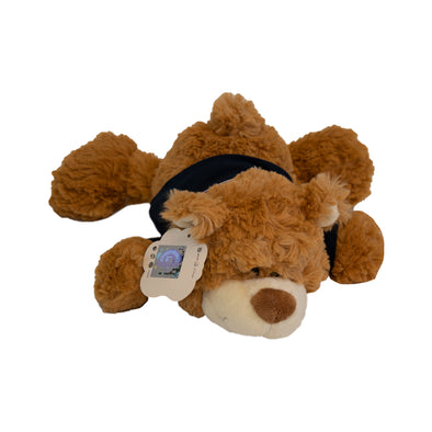 Laying Stuffed Bear Mascot