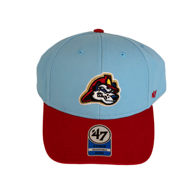 Youth 47 Short Stack MVP Throwback Baby Blue Hat
