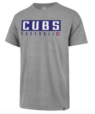 Chicago Cubs Slate Grey Rival Men's T-Shirt