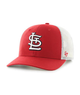 Men's St. Louis Cardinals '47 Red Cumberland Trucker Snapback Hat