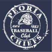 Peoria Chiefs Sweatshirt Throw Blankets