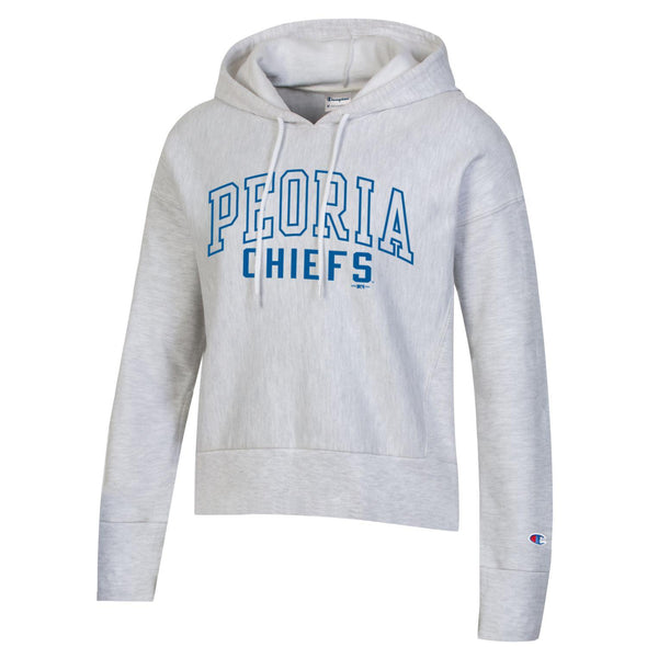 Peoria Chiefs Women's Cropped Champion Hoodie