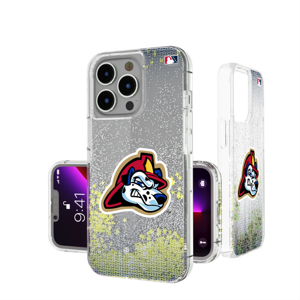 Peoria Chiefs Linen Glitter Phone Case-0