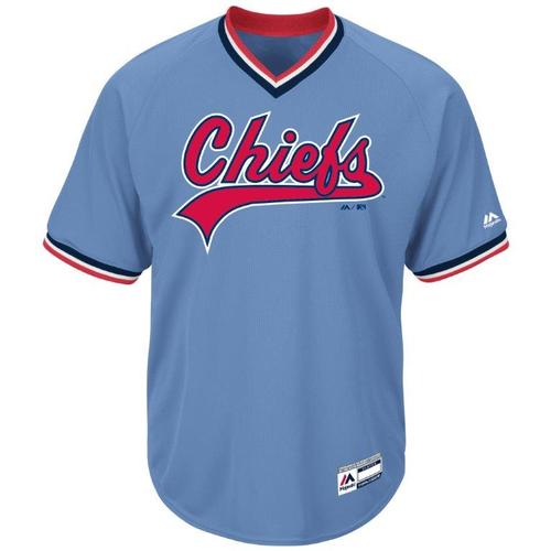 Peoria Chiefs Replica Jersey - Throwback Baby Blue