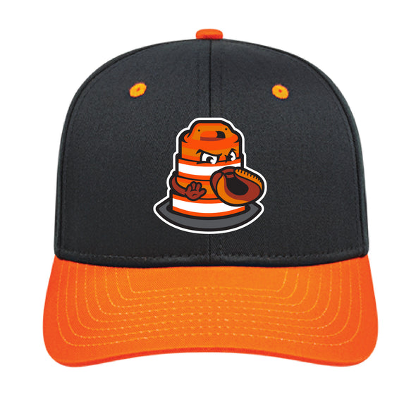 Peoria Orange Barrel Black/Orange Snap Back Hat