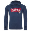 Peoria Chiefs Adult Performance Cowl Neck Hoodie