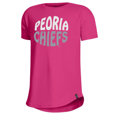 Youth Under Armour Pink Girls Performance T-Shirt
